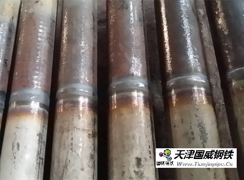 高溫再熱器過(guò)渡管|Ф57×9mm SA-213T91/SA-213TP347H組合焊接而成，管長(zhǎng)各300mm，總長(zhǎng)600mm